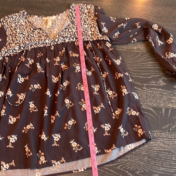 MATILDA Jane - The Breezeway Blouse black grey floral top shirt women’s NWT sz S - Picture 7 of 11